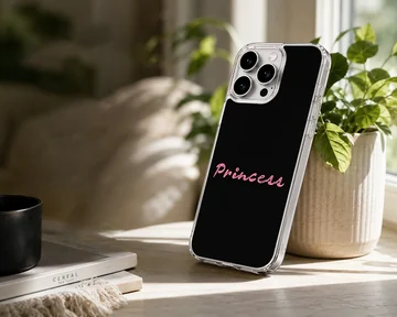 Bad Bitch phone case with edgy pink typography on black background. — Lifestyle