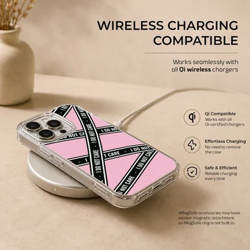 Bad Bitch phone case with bold typography design — Charging
