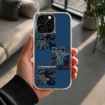 Bad Bunny phone case with urban vibe photographs — Lifestyle
