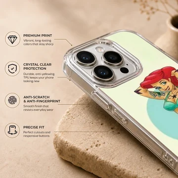 Playful Bad Princess digital illustration on phone case — Info