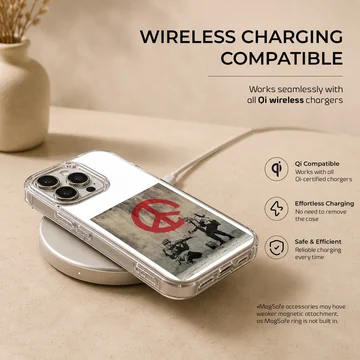 Bansky702 graffiti style artwork on phone case — Charging