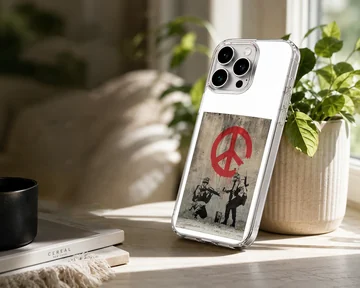 Bansky702 graffiti style artwork on phone case — Lifestyle