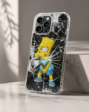 Bart Simpson cartoon design phone case — Hero