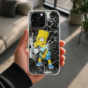 Bart Simpson cartoon design phone case — Lifestyle