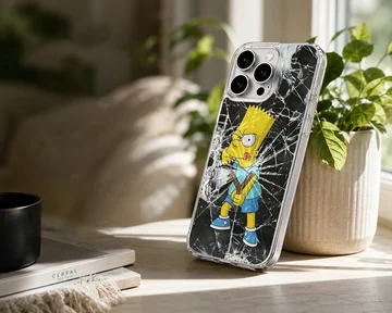 Bart Simpson cartoon design phone case — Lifestyle