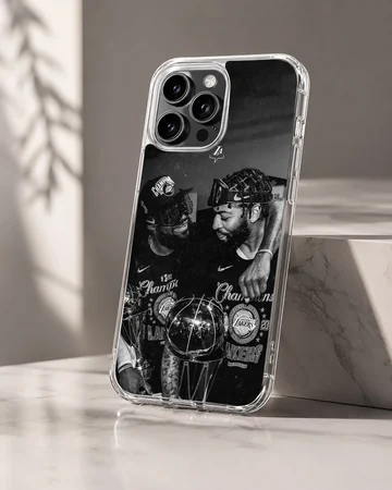 Dynamic basketball champions design on phone case — Hero