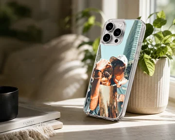 Dynamic basketball action captured on a phone case. — Lifestyle