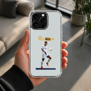 Bellingham football imagery on a sleek phone case. — Lifestyle
