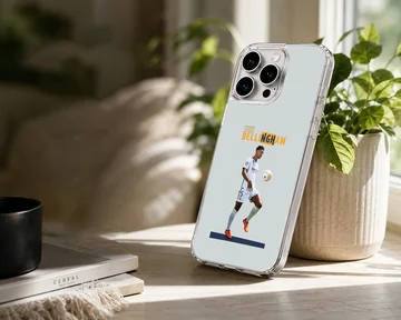 Bellingham football imagery on a sleek phone case. — Lifestyle