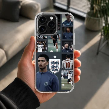 Bellingham football tribute design on phone case — Lifestyle