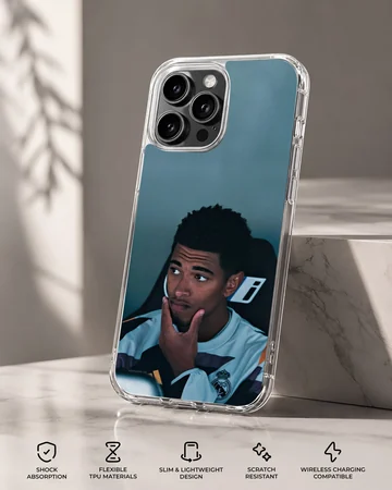 Bellingham inspired football fan image on phone case — Specs