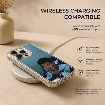 Bellingham inspired football fan image on phone case — Charging