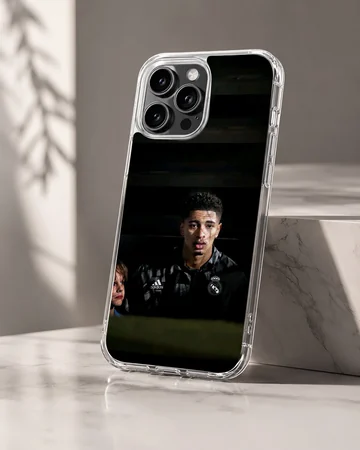 Bellingham football player portrait on phone case — Hero