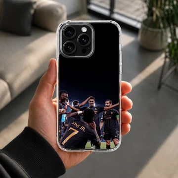 Bellingham football players celebrating, phone case — Lifestyle