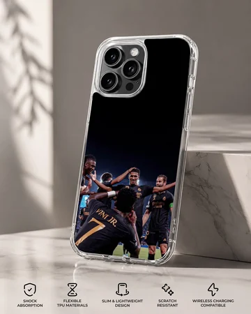 Bellingham football players celebrating, phone case — Specs