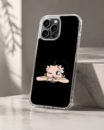 Betty Boop nostalgic cartoon art phone case — Hero