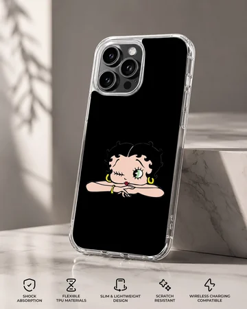 Betty Boop nostalgic cartoon art phone case — Specs