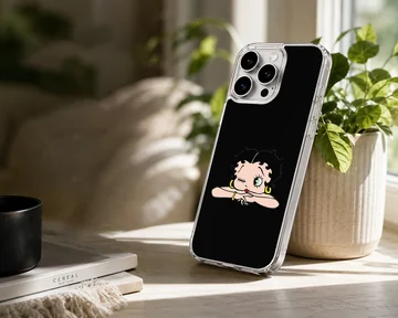 Betty Boop nostalgic cartoon art phone case — Lifestyle