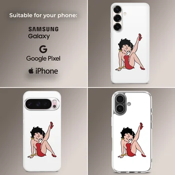 Betty Boop digital illustration phone case — Collage