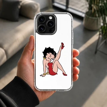 Betty Boop digital illustration phone case — Lifestyle
