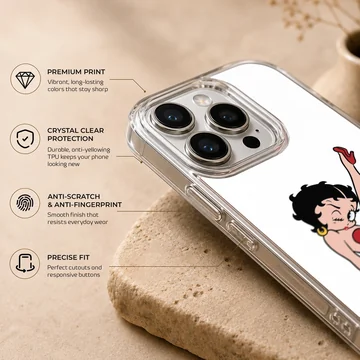 Betty Boop digital illustration phone case — Info