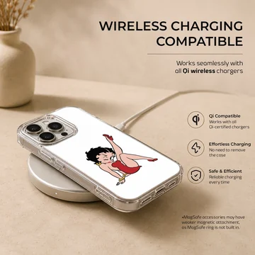 Betty Boop digital illustration phone case — Charging