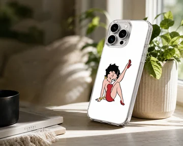 Betty Boop digital illustration phone case — Lifestyle
