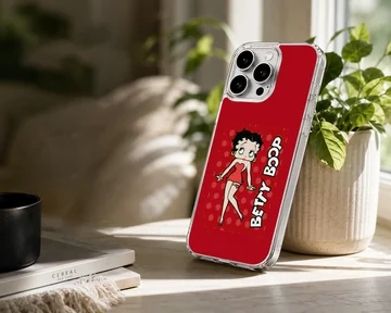 Betty Boop cartoon design on phone case — Lifestyle