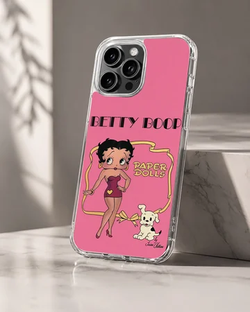 Betty Boop cartoon design on phone case — Hero
