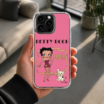 Betty Boop cartoon design on phone case — Lifestyle