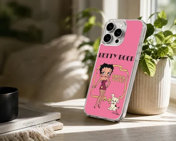 Betty Boop cartoon design on phone case — Lifestyle