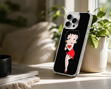 Betty Boop cartoon design on a phone case — Lifestyle