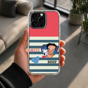 Betty Boop playful cartoon design phone case — Lifestyle