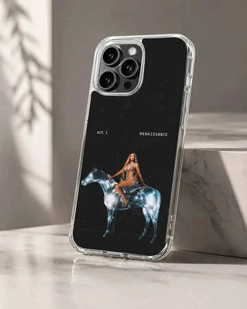 Beyoncé on a starry horse with 'Renaissance' design phone case
