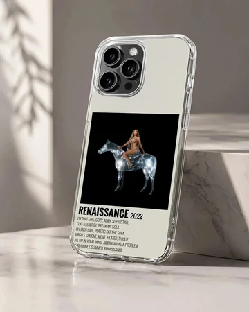 Beyoncé Renaissance Tribute artwork on phone case