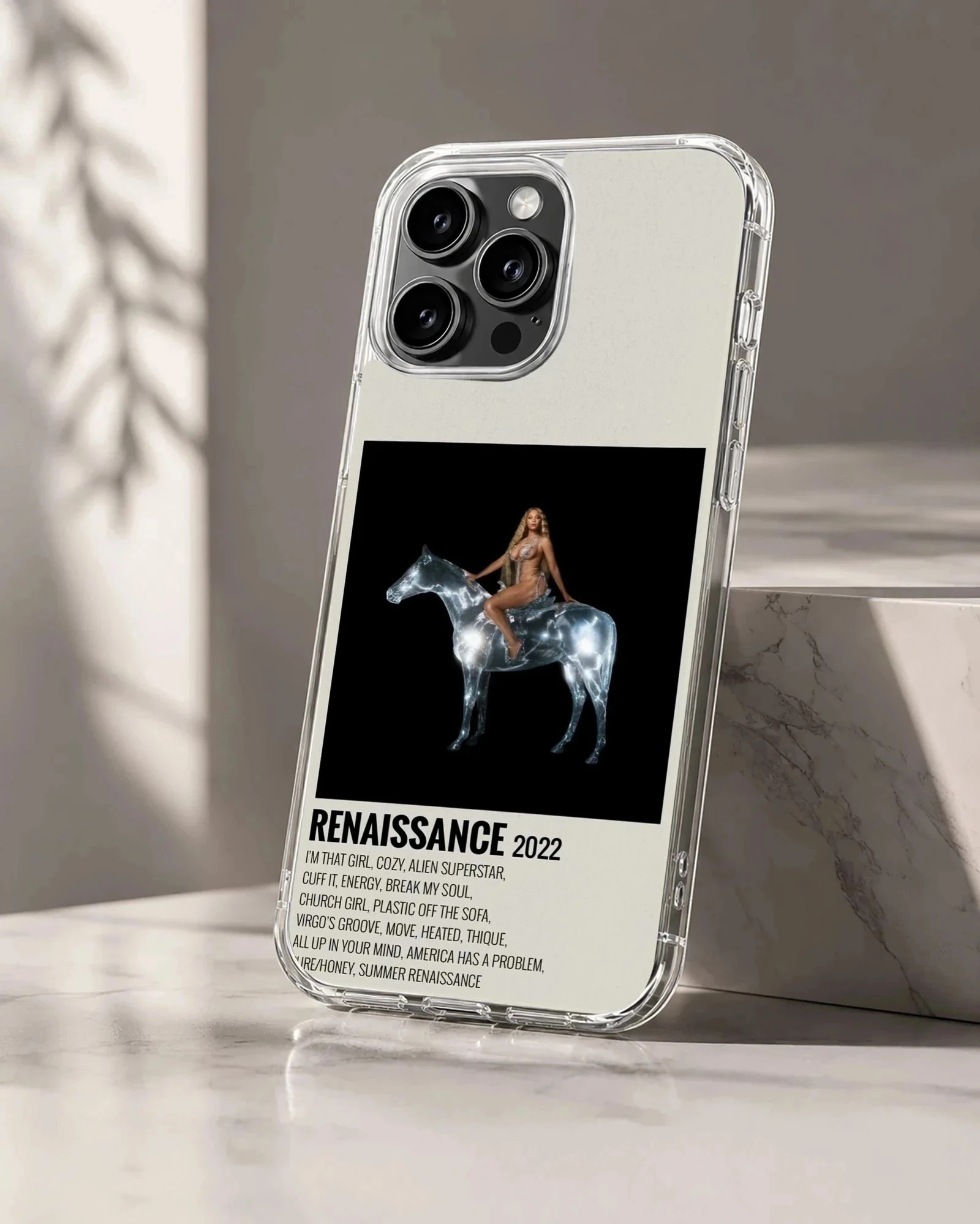 Beyoncé Renaissance Tribute artwork on phone case