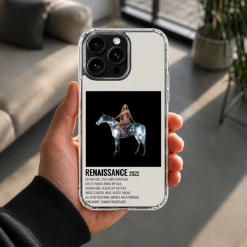 Beyoncé Renaissance Tribute artwork on phone case — Lifestyle