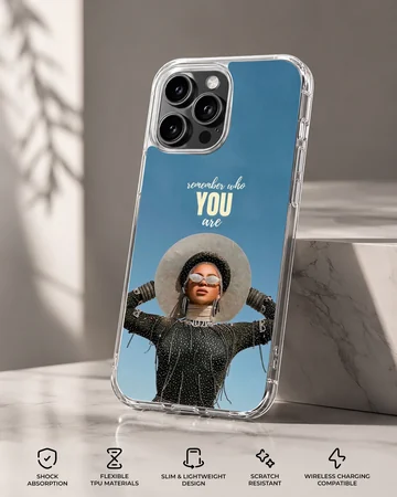 Beyoncé inspired artwork with bold typography phone case — Specs