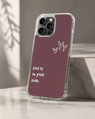 Bible Verses phone case with inspirational quote design