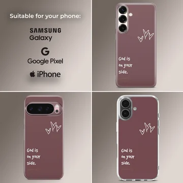 Bible Verses phone case with inspirational quote design — Collage