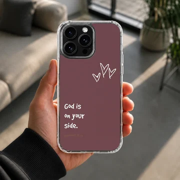 Bible Verses phone case with inspirational quote design — Lifestyle