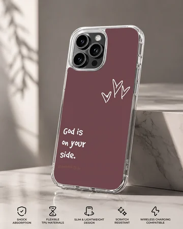 Bible Verses phone case with inspirational quote design — Specs