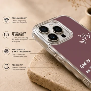 Bible Verses phone case with inspirational quote design — Info