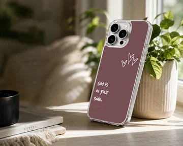 Bible Verses phone case with inspirational quote design — Lifestyle