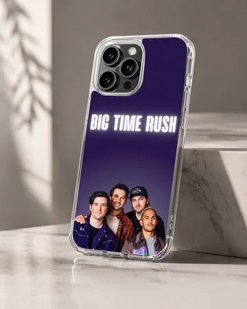 Big Time Rush band photo on a phone case — Hero