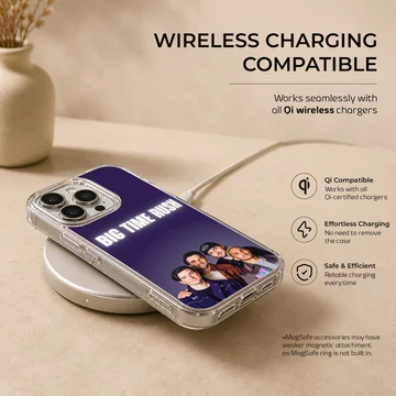 Big Time Rush band photo on a phone case — Charging