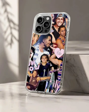 Big Time Rush collage design on phone case