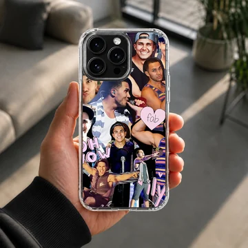 Big Time Rush collage design on phone case — Lifestyle