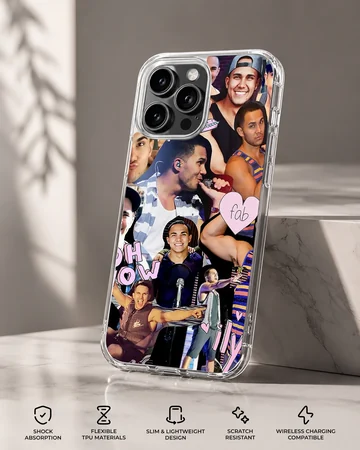 Big Time Rush collage design on phone case — Specs
