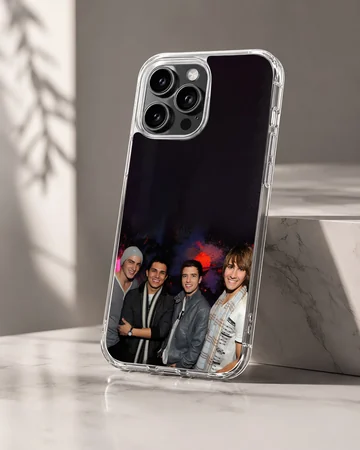 Big Time Rush band members on a sleek phone case — Hero